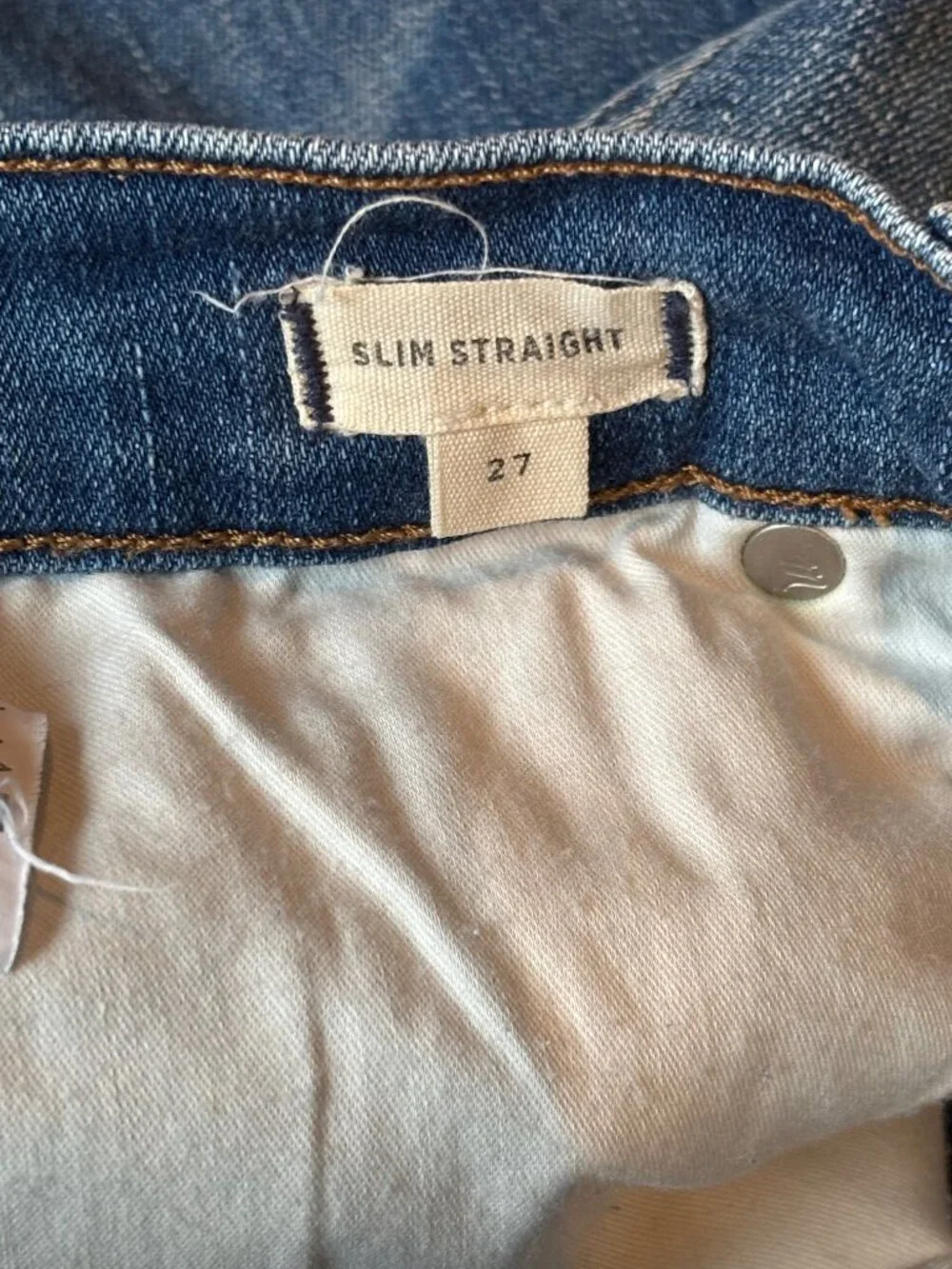 Madewell Slim Straight Denim - Picture 3 of 5